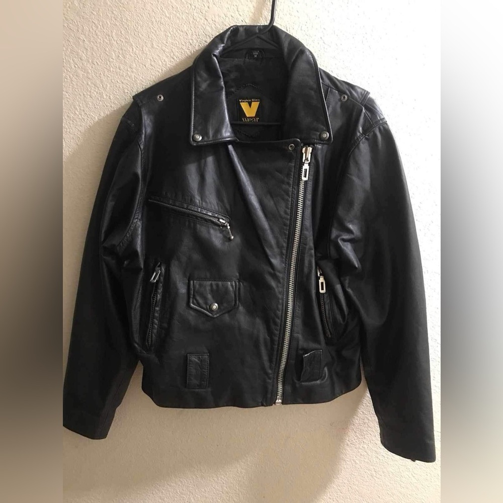 Vintage Leather Riding  Jacket